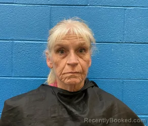Mugshot of Donna Ledford Crader booked in McDowell County, North Carolina on October 10, 2026