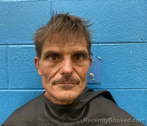 Mugshot of Robert Brian Brank booked in McDowell County, North Carolina on October 25, 2026