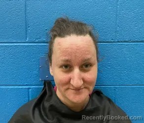 Mugshot of HEATHER NICHOLE RUSSELL booked in McDowell County, North Carolina on March 19, 2026