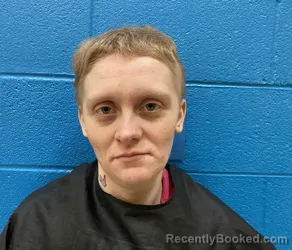 Mugshot of BRITTANY DANIELLE HOY booked in McDowell County, North Carolina on March 19, 2026