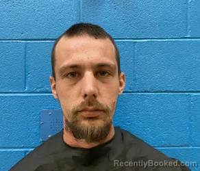 Mugshot of DALLAS MICHAEL WEBB booked in McDowell County, North Carolina on March 28, 2026