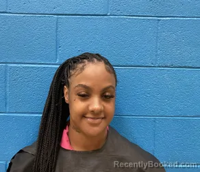 Mugshot of MARIAH SYMONE CLEMENT booked in McDowell County, North Carolina on April 24, 2026