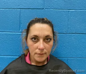 Mugshot of KAYLA LYNN HEHNER booked in McDowell County, North Carolina on May 7, 2026