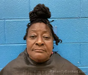 Mugshot of SHARON DENISE LOGAN booked in McDowell County, North Carolina on May 13, 2026