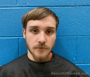 Mugshot of DANTE ADAM DAVIDSON booked in McDowell County, North Carolina on May 18, 2026