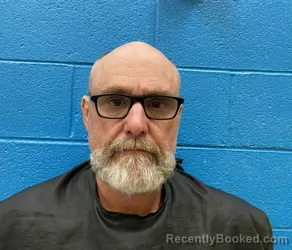 Mugshot of WAYDE HOLLIS HARRIS booked in McDowell County, North Carolina on July 6, 2026