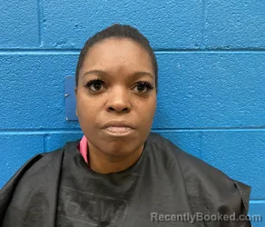 Mugshot of LATISHA LANSHONTA BYRD booked in McDowell County, North Carolina on July 7, 2026