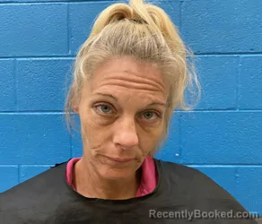 Mugshot of BRANDY NICOLE DULA booked in McDowell County, North Carolina on July 8, 2026