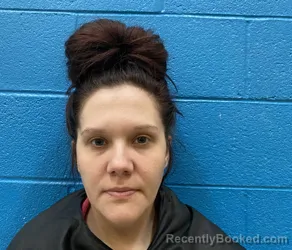 Mugshot of ASHLEY NICOLE DUNFORD booked in McDowell County, North Carolina on July 10, 2026