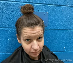 Mugshot of Laura Ann Stone booked in McDowell County, North Carolina on July 27, 2026