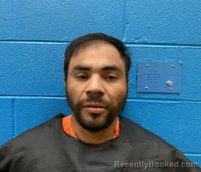 Mugshot of Walter Sanchez booked in McDowell County, North Carolina on August 18, 2026