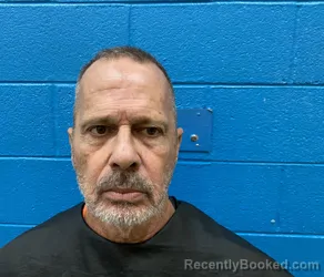 Mugshot of John Edgar Okdie booked in McDowell County, North Carolina on August 24, 2026
