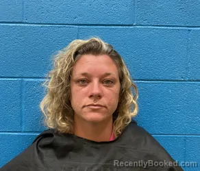 Mugshot of Ashley Nicole White booked in McDowell County, North Carolina on August 25, 2026