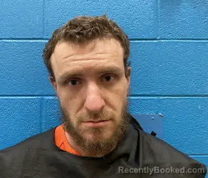 Mugshot of Brandon Eugene Sircey booked in McDowell County, North Carolina on August 31, 2026