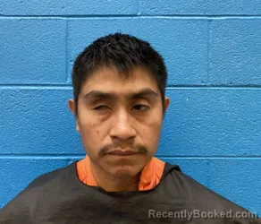 Mugshot of Juan Duran Gonzalez booked in McDowell County, North Carolina on August 31, 2026