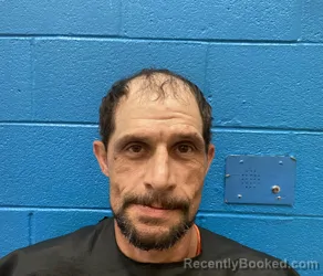 Mugshot of Adam Lee Hunt booked in McDowell County, North Carolina on September 6, 2026