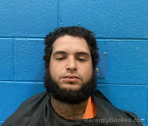 Mugshot of Pablo Jose Rivals booked in McDowell County, North Carolina on September 9, 2026