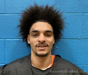 Mugshot of Kilik Raheem Davidson booked in McDowell County, North Carolina on October 6, 2026