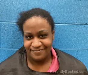 Mugshot of Danaysha Alexandra Booker booked in McDowell County, North Carolina on October 29, 2026