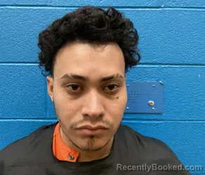 Mugshot of Junior Ariel Almendarez-Escobar booked in McDowell County, North Carolina on October 29, 2026