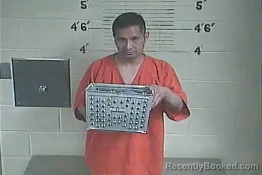 Mugshot of Roberto Martinez booked in Lee County, Kentucky on March 22, 2026