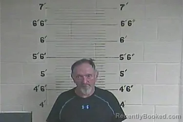 Mugshot of Stanley Burns booked in Lee County, Kentucky on March 22, 2026