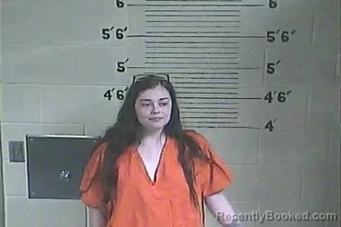 Mugshot of Cheyenne Brasier booked in Lee County, Kentucky on April 19, 2026