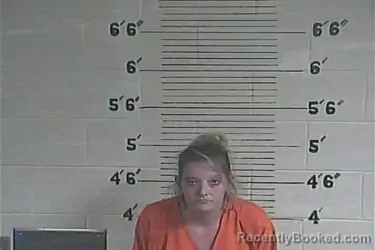 Mugshot of Amber Nichole Ballard booked in Lee County, Kentucky on May 8, 2026