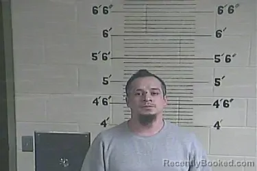 Mugshot of Andres Barraza booked in Lee County, Kentucky on June 25, 2026