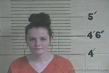 Mugshot of Brittany Drake booked in Lee County, Kentucky on July 7, 2026
