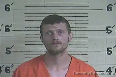 Mugshot of Austin Simons booked in Lee County, Kentucky on July 13, 2026