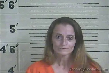 Mugshot of Allenna Tipton booked in Lee County, Kentucky on August 13, 2026