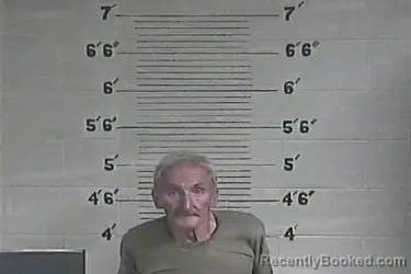 Mugshot of Johnny Collins booked in Lee County, Kentucky on October 2, 2026