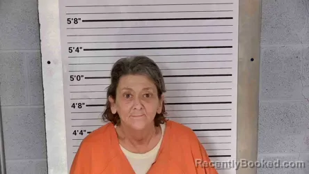 Mugshot of RHONDA RICKER booked in Leslie County, Kentucky on August 4, 2026