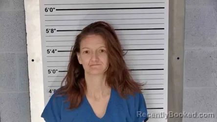 Mugshot of Sandra Donnelly booked in Leslie County, Kentucky on August 28, 2026