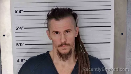Mugshot of Ryan Lankford booked in Leslie County, Kentucky on September 25, 2026