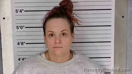 Mugshot of Makenzie Abbott booked in Leslie County, Kentucky on October 21, 2026