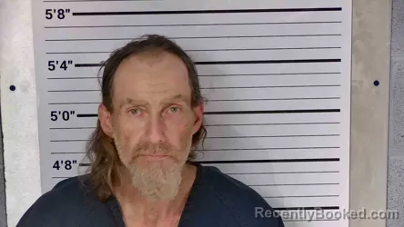 Mugshot of Verlan Napier booked in Leslie County, Kentucky on October 24, 2026