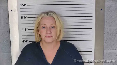 Mugshot of APRIL ADAMS booked in Leslie County, Kentucky on June 7, 2026