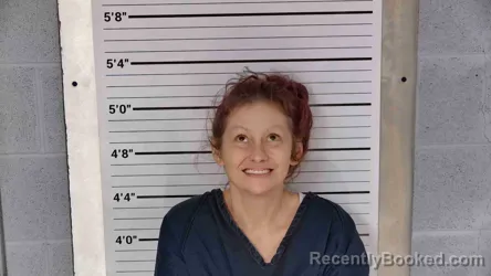 Mugshot of Billie Settles booked in Leslie County, Kentucky on September 12, 2026