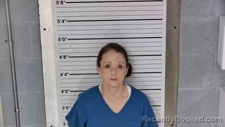Mugshot of Angela Collett booked in Leslie County, Kentucky on September 3, 2026