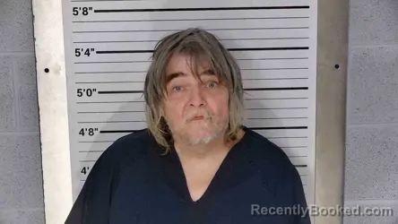 Mugshot of Scott Hazlett booked in Leslie County, Kentucky on October 6, 2026