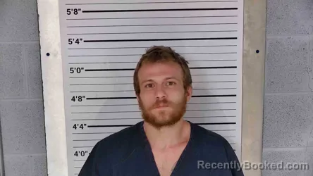 Mugshot of Dustin Lewis booked in Leslie County, Kentucky on September 15, 2026
