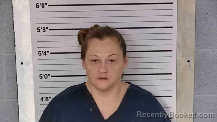 Mugshot of BRANDIE HOWARD booked in Leslie County, Kentucky on June 25, 2026