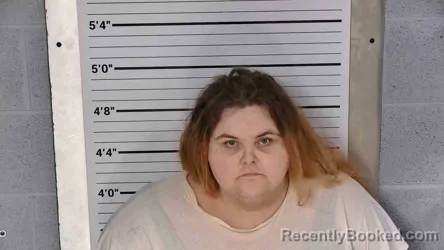 Mugshot of CASSANDRA DAVIDSON booked in Leslie County, Kentucky on April 3, 2026