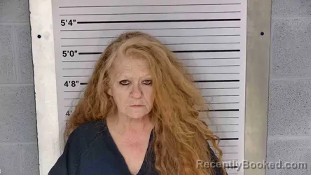 Mugshot of PEGGY NAPIER booked in Leslie County, Kentucky on May 3, 2026