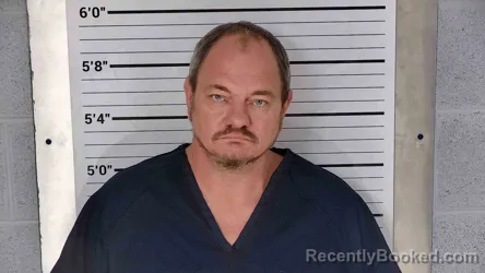 Mugshot of MARK COY booked in Leslie County, Kentucky on June 4, 2026
