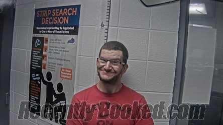 Booking photo from Letcher County, Kentucky