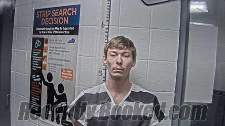 Booking photo from Letcher County, Kentucky