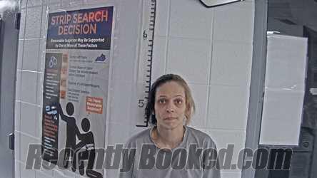 Booking photo from Letcher County, Kentucky